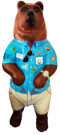 Jimmy Nautical Wheeler Bear